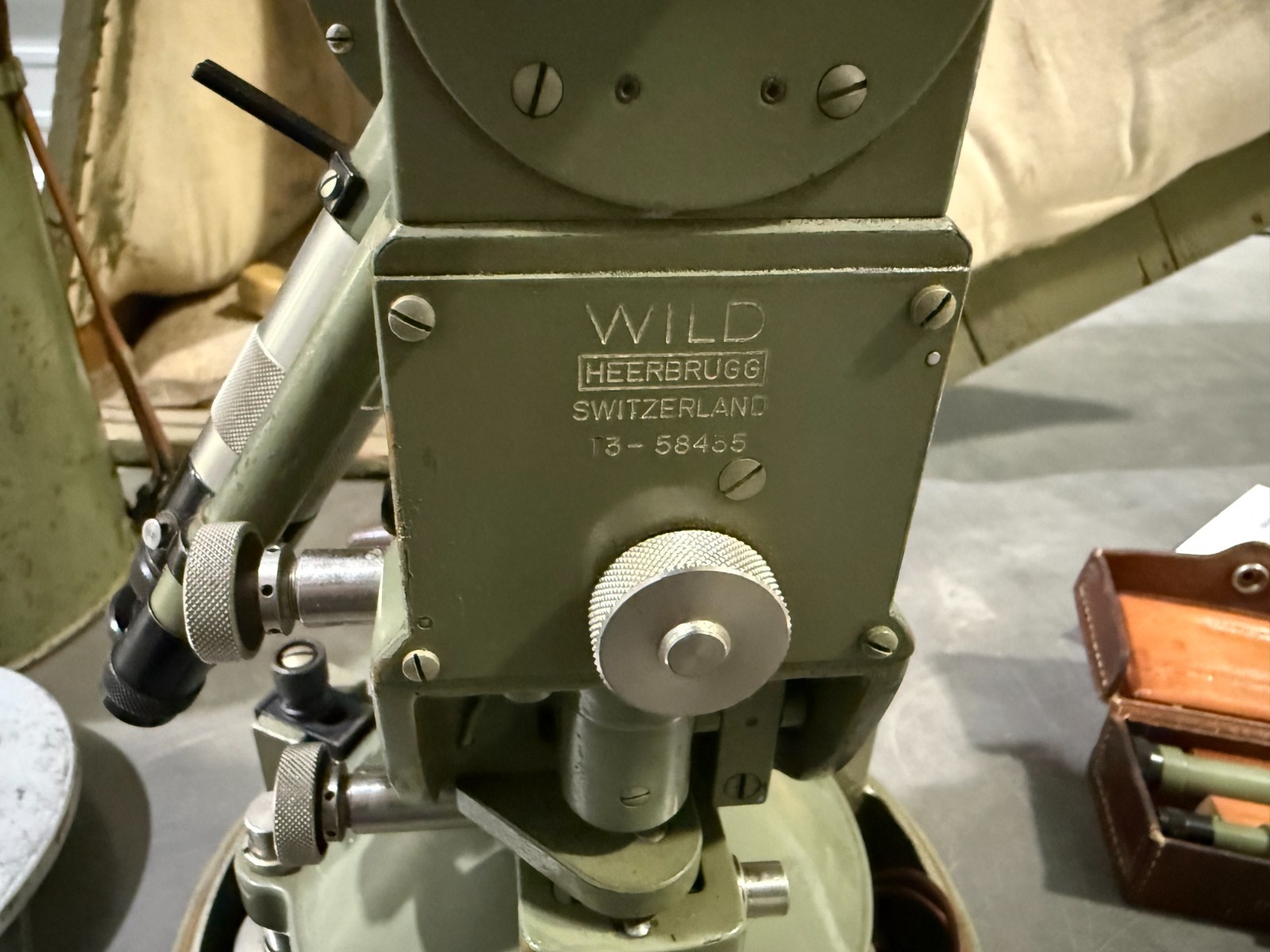 Wild Heerbrugg T3 Theodolite with Bullet and Transport Case T3-58455