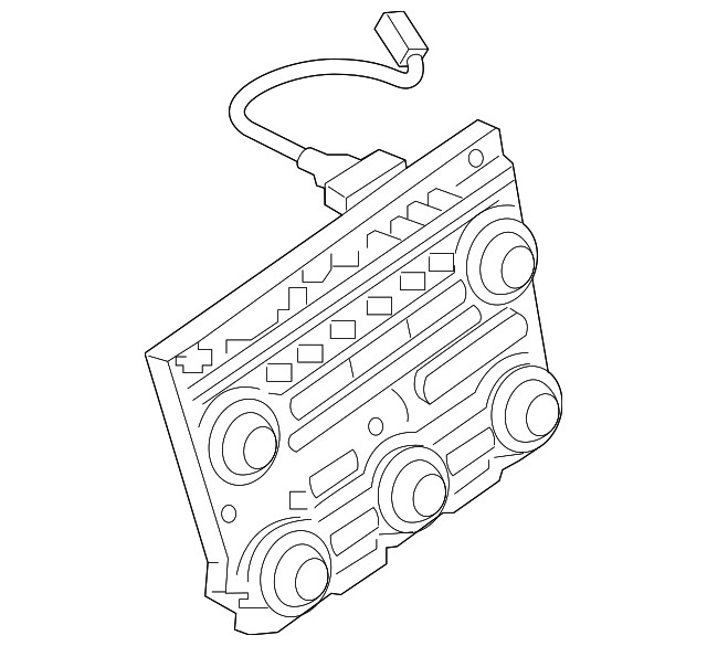 Genuine Nissan Radio Module Interface 25391-9PJ0C