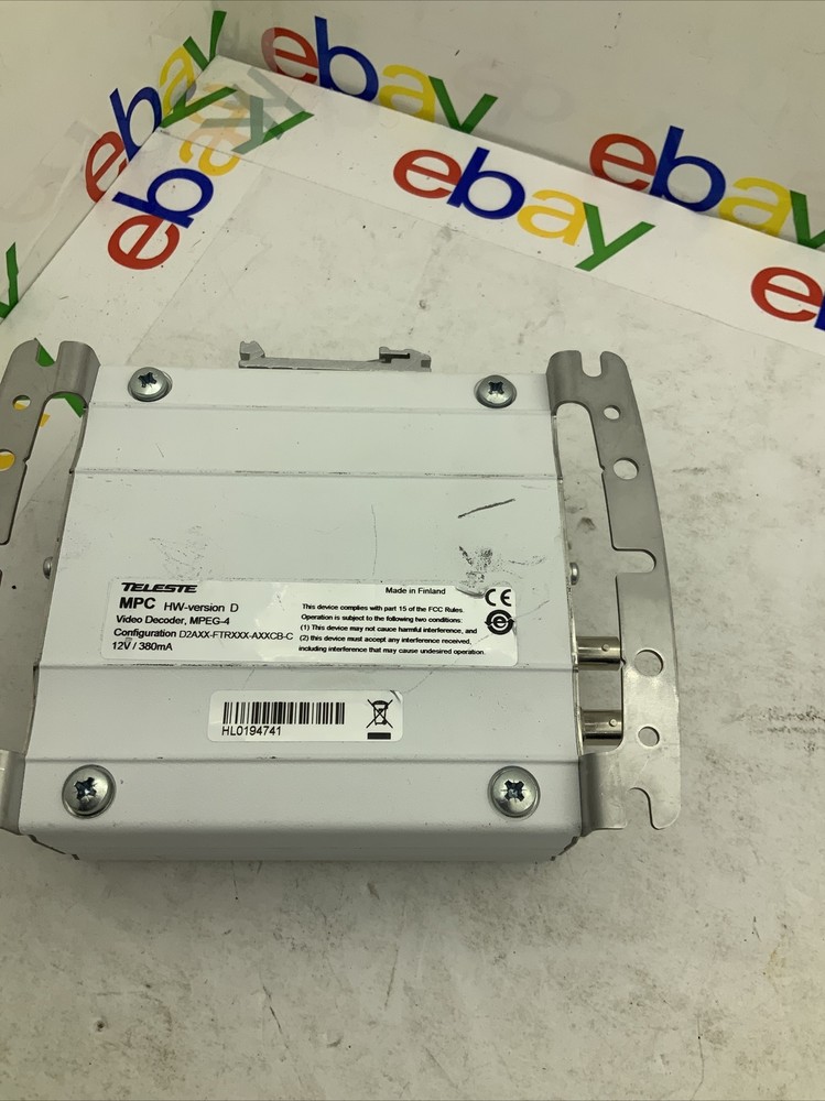 Teleste MPC-E2 Two Channel Stand-alone MPEG-4 Video Encoder