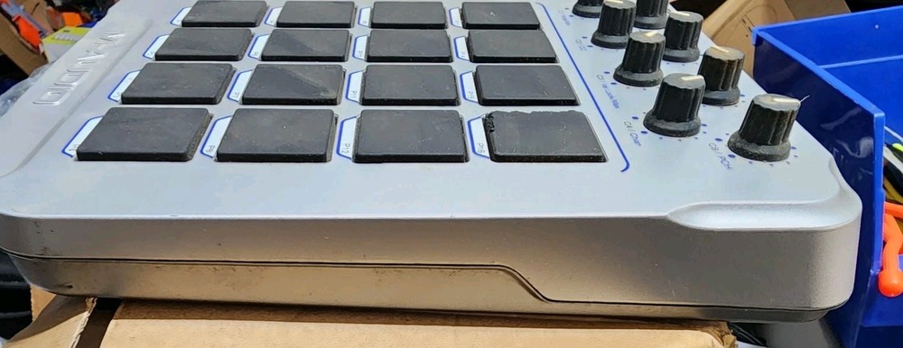 M-Audio Trigger Finger USB MIDI Pad Controller 16 Pads No PSU Untested