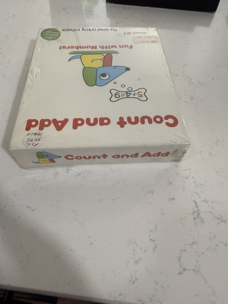 Atari ST Sealed Software Bundle Count And Add Chord Magic Midi Music Lessons NOS