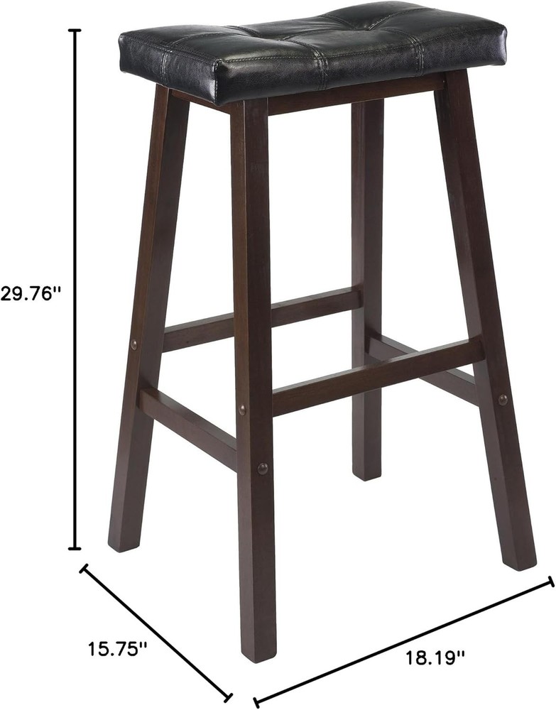 Mona Stool 29" Antique Walnut
