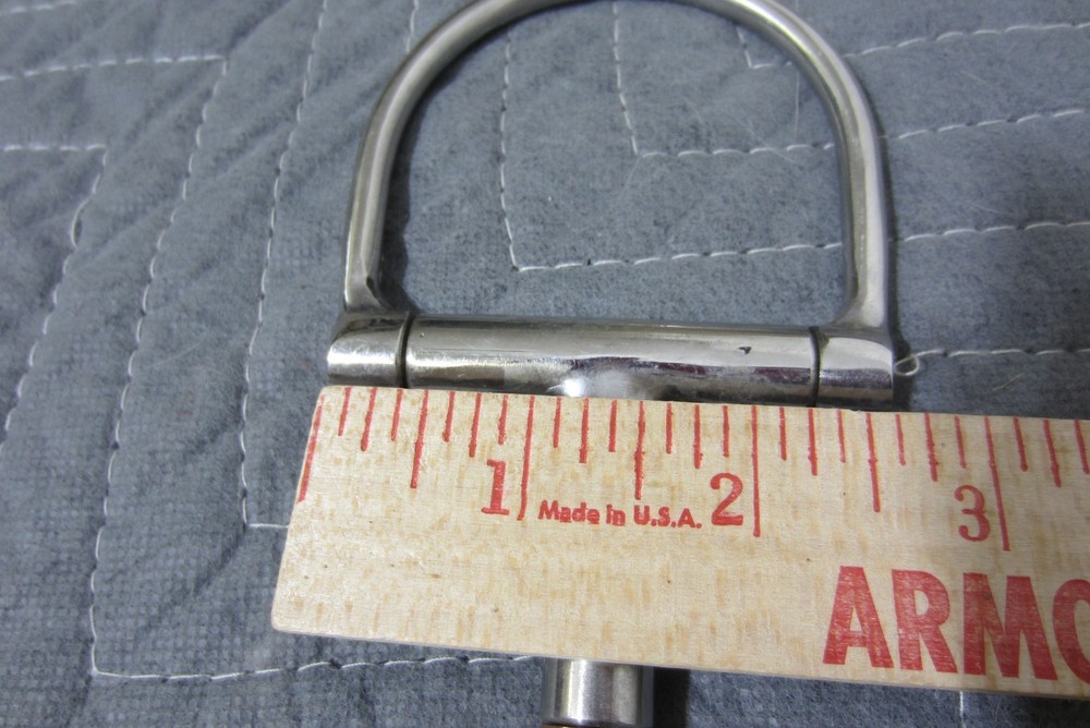 5.75" D Ring Horse Snaffle Bit w/Copper Rollers Stainless Steel