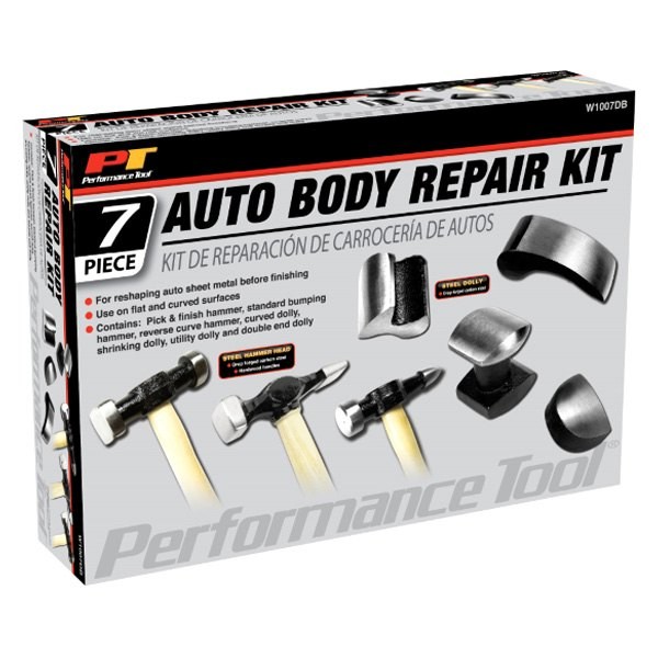 Performance Tool 7-piece Auto Body Repair Kit