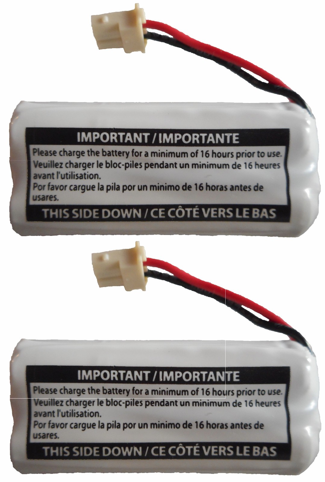 Battery BT162342 BT262342 for CS6114 CS6419 CS6719 CL80111 Telephones (2-Pack)
