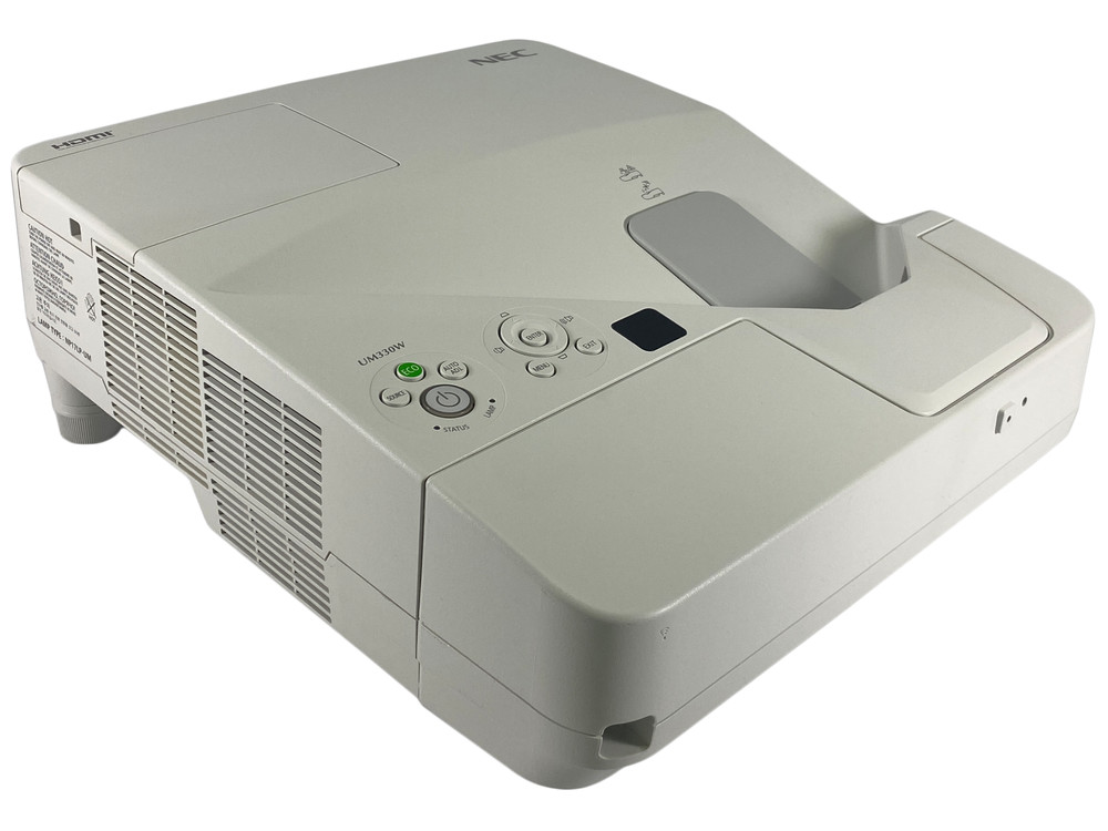 NEC UM330W 3LCD Projector UST Supports Interactive eBeam Module 3300 Lumens 4K🔥