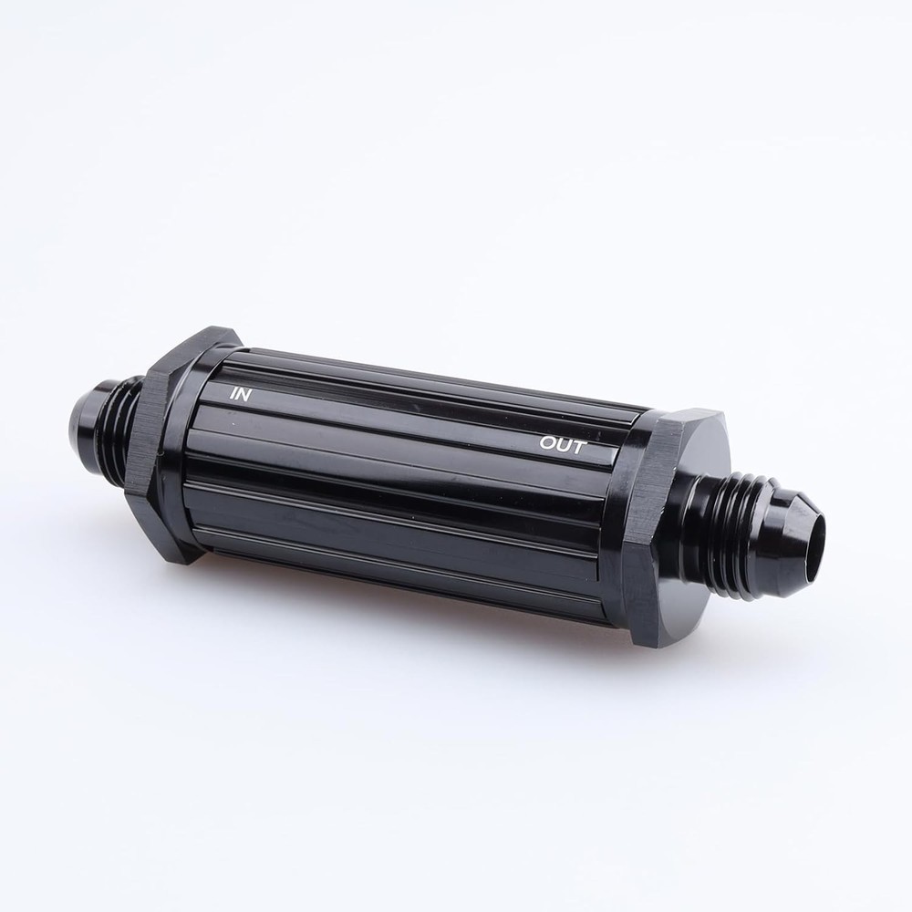 AN6 Aluminum Inline Fuel Filter