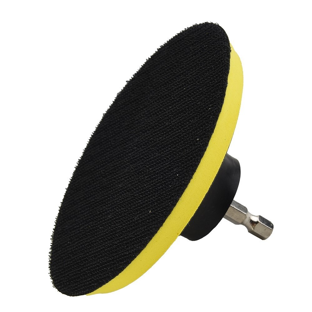 4inch 100mm Hook And-Loop Buffing Pad Rotary Backing Pad With M10 Drill Adapter