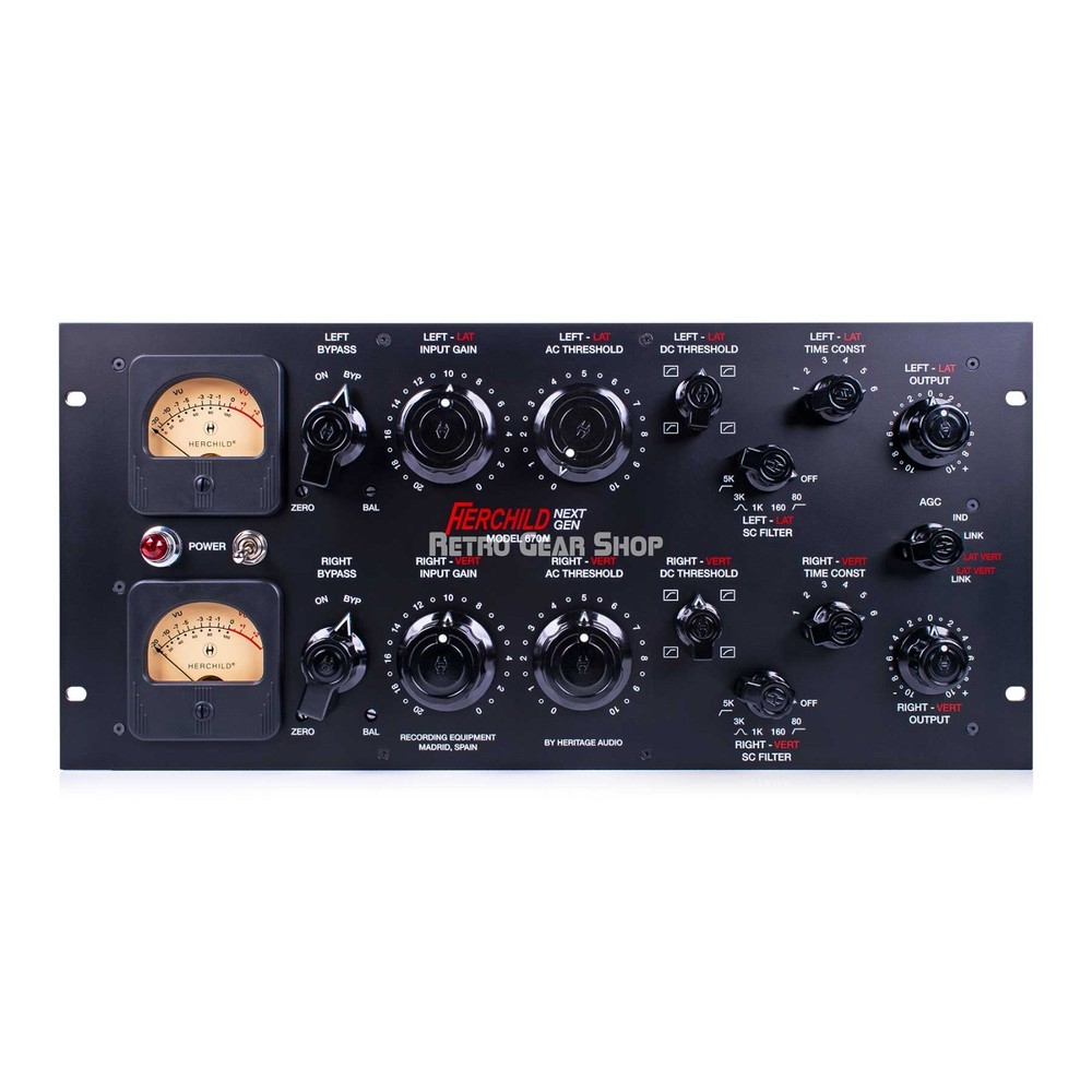 Heritage Audio HERCHILD Next Gen Model 670N Compressor Mint open-box