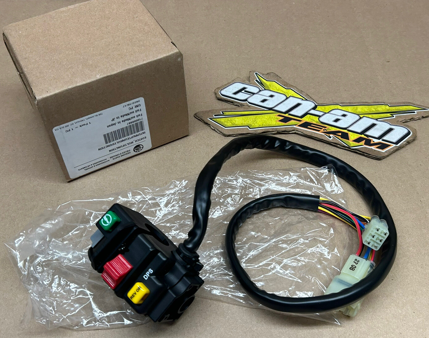 18-23 Can Am Outlander 450 570 650 850 OEM KILL SWITCH ON OFF LIGHT 🔥FASTSHIP🔥