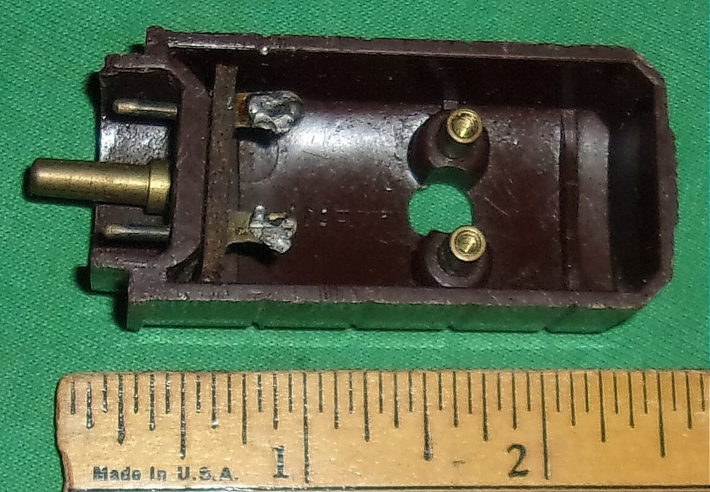 Webster Electric Phonograph/Changer HEADSHELL only Brown Clean! for GE VR types