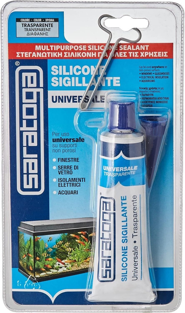 Universal Transparent Silicone Saratoga 60 ml