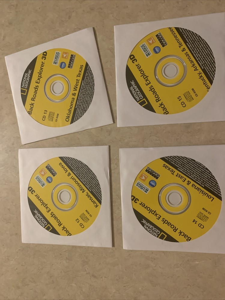 Back Roads Explorer 3D - DISCS ONLY