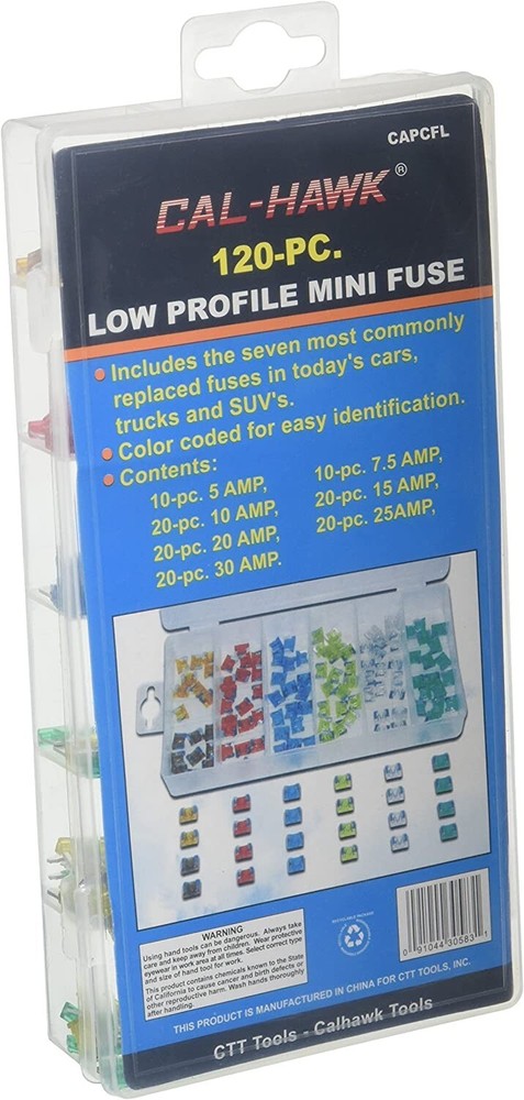 120-pc. Low Profile Mini Fuse