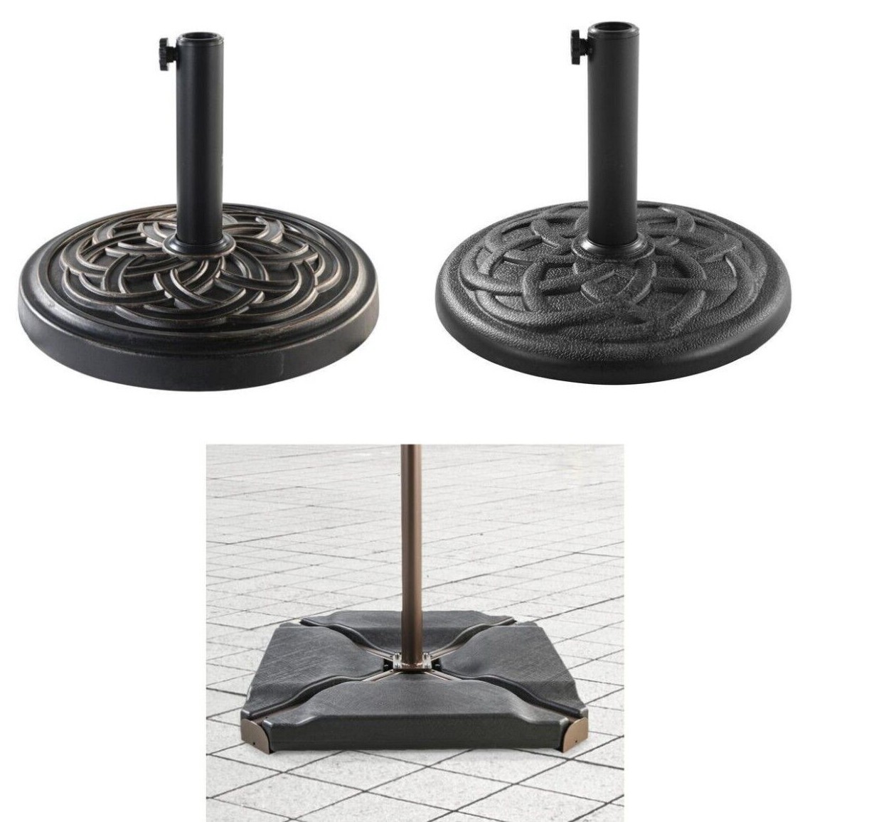 Monkey Patio Weighted bases for Offset Cantilever, Patio, and Market Umbrella