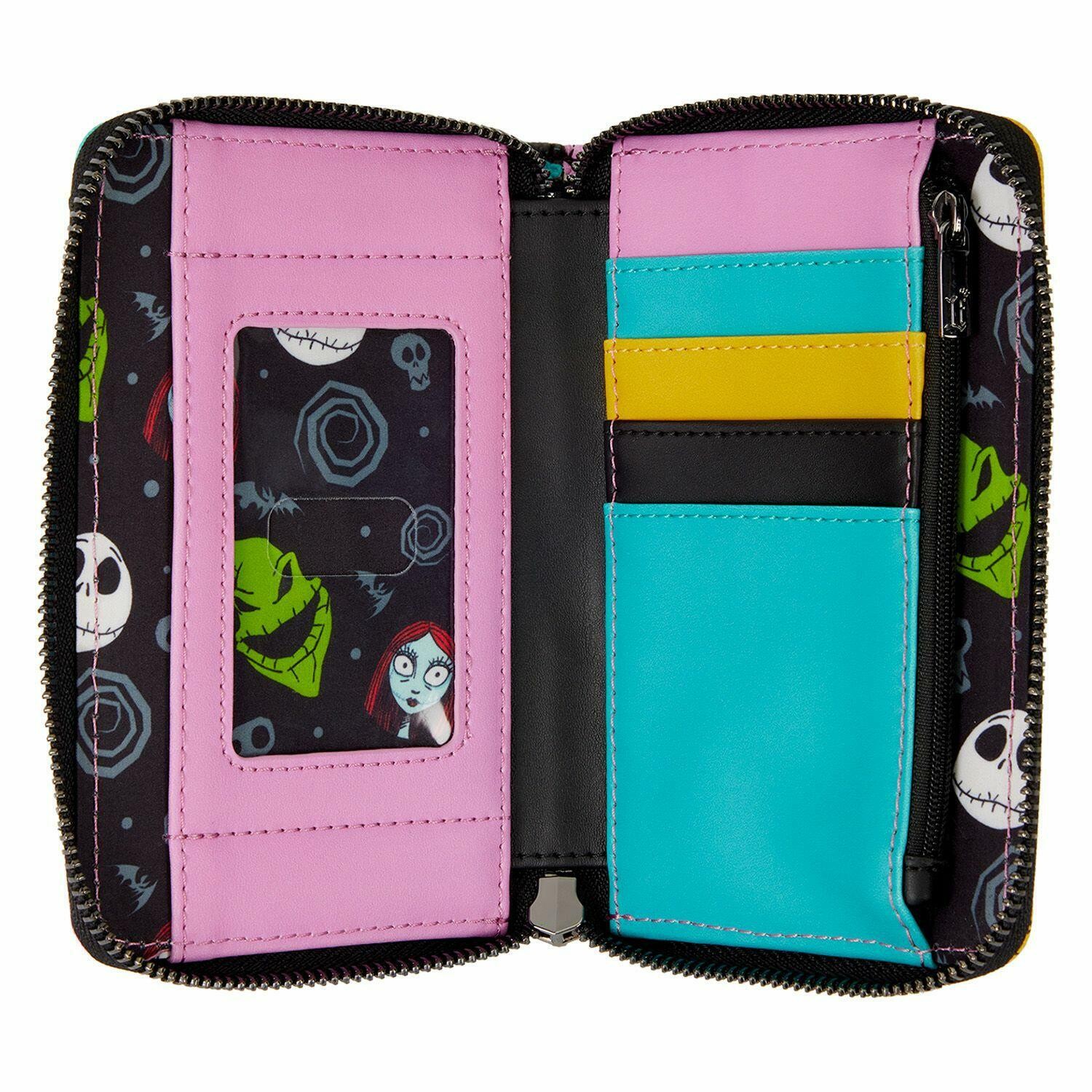 The Nightmare Before Christmas Sally Cosplay Zip Around Wallet