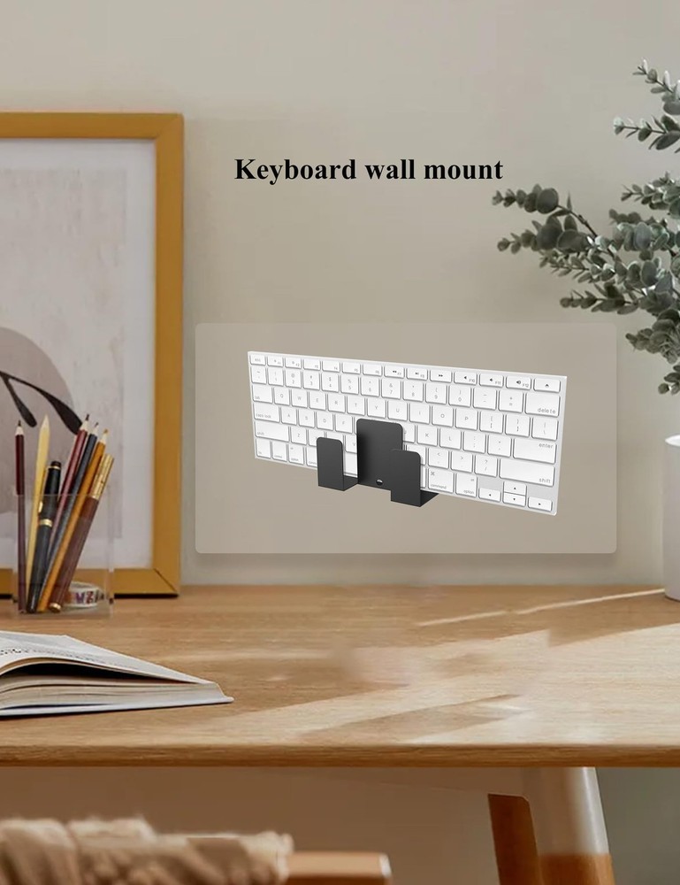Multifunctional Laptop Wall Mount Cable Box Mount Fit for Router/Modem Keyboa...