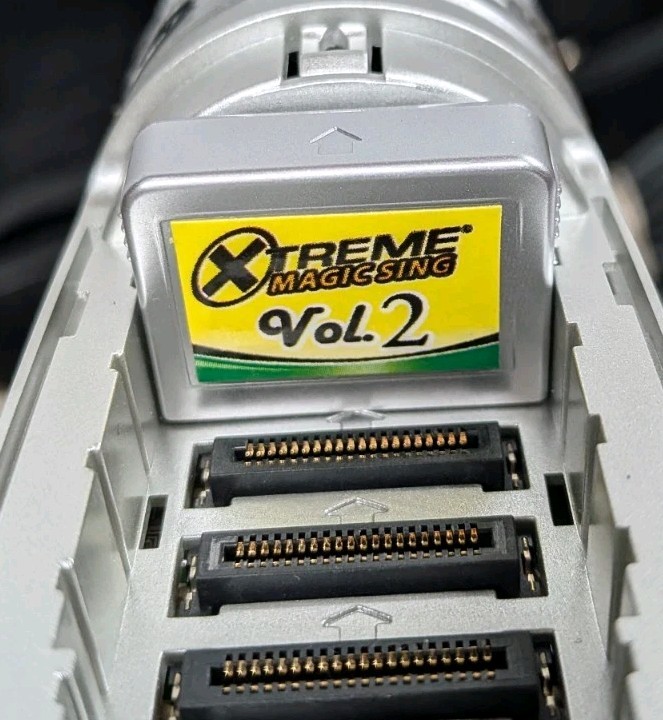 WOW! Magic Sing ED-8000 2005 Tagalog Karaoke Mic in Case with Cables - Tested