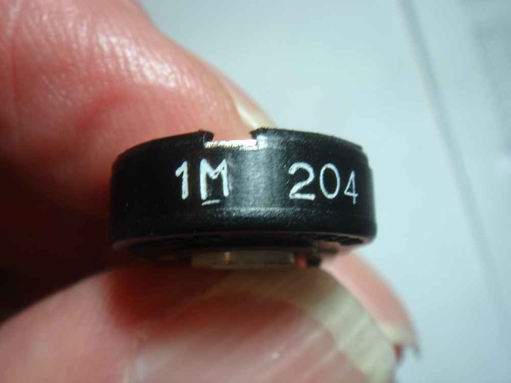 1M TRIMMER Piher PT15S Standing #17PY