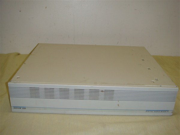 GRAHAM-PATTEN SYSTEMS D/ESAM 400 DIGITAL AUDIO MIXER WITH CONTROL PANEL -READ!!