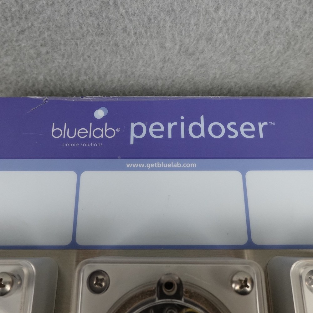 Bluelab Peridoser 3 Channel Peristaltic Dosing Pump System 115V.AC Untested