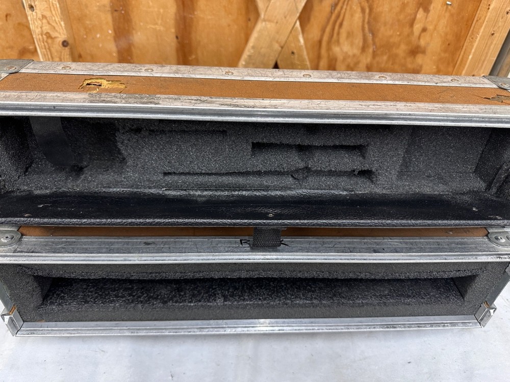 Unbranded 1U ATA Single Space Wireless Microphone Rack Case