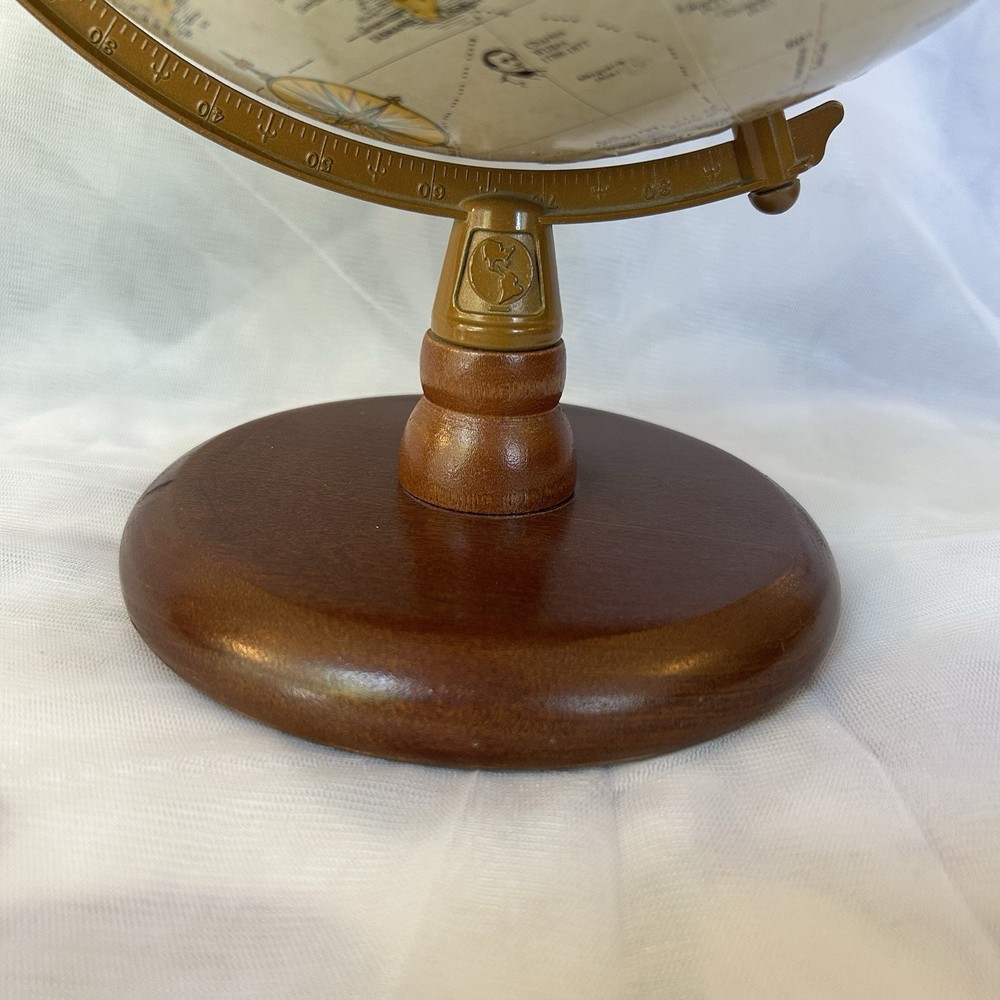 Replogle 9” World Globe Classic Series Hardwood Base