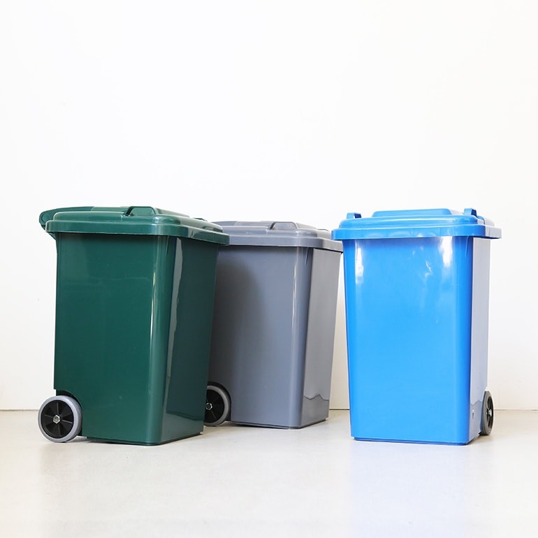 Plastic Trash Can 45L