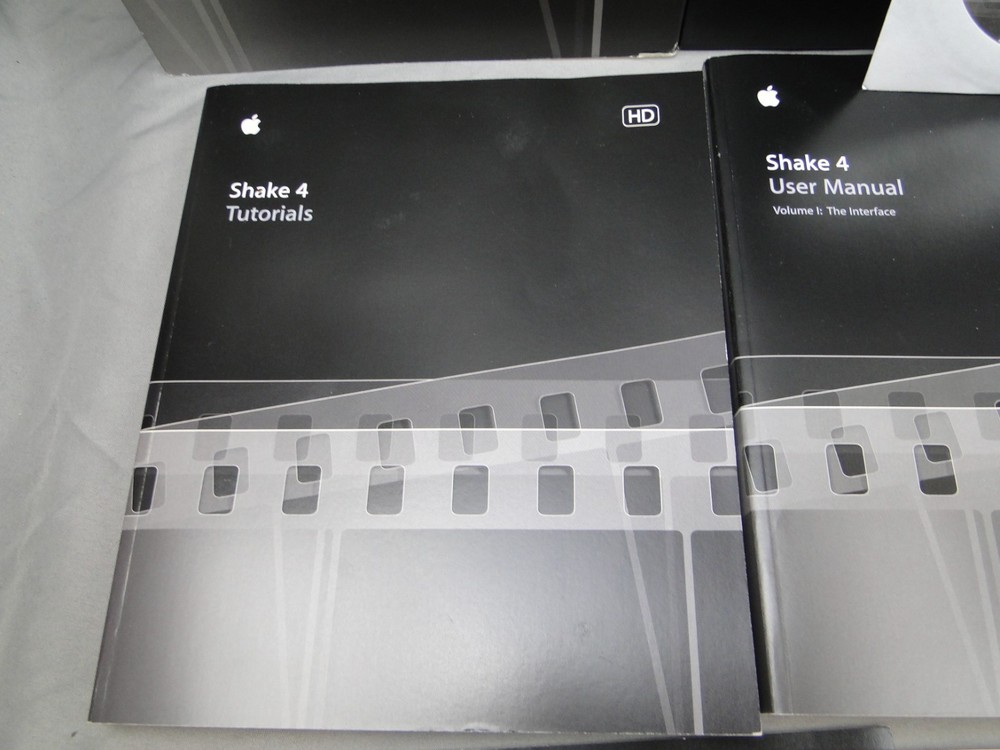 Apple Shake 4 Advanced Digital Compositing with Serial Numbers Big Box