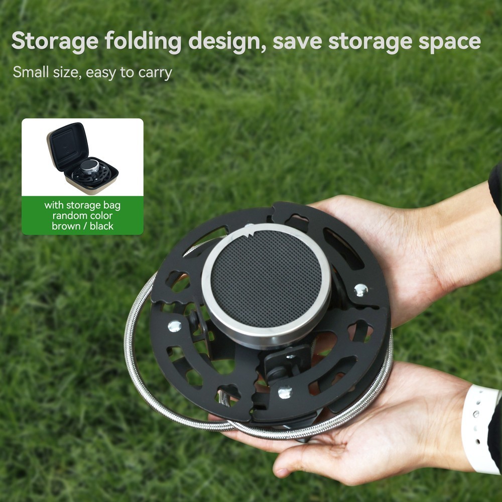 REDSUN FD1 Portable Infrared Camping Backpacking Foldtable Isobutane Gas Stove