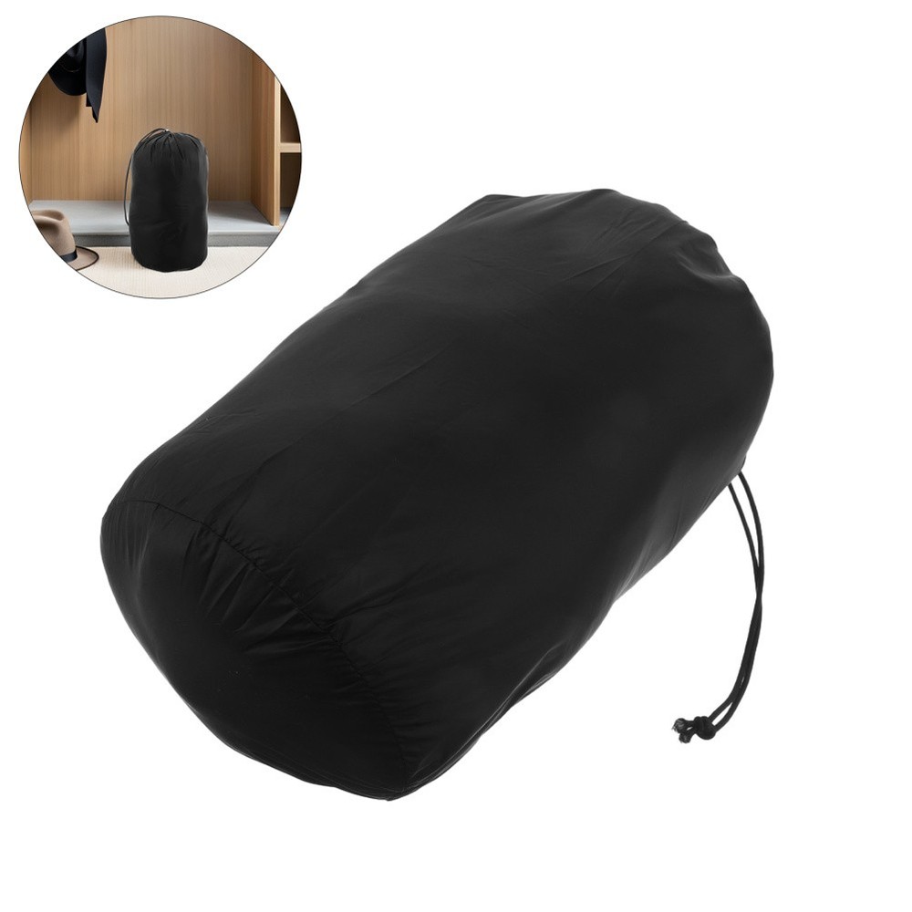 down Jacket Travel Pouch Portable Drawstring Storage Sack Nylon Bag
