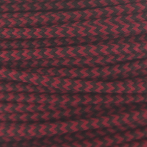 10' BCY Red & Black Speckled #24 D Loop Material  Bowstring Rope Drop Away Cord