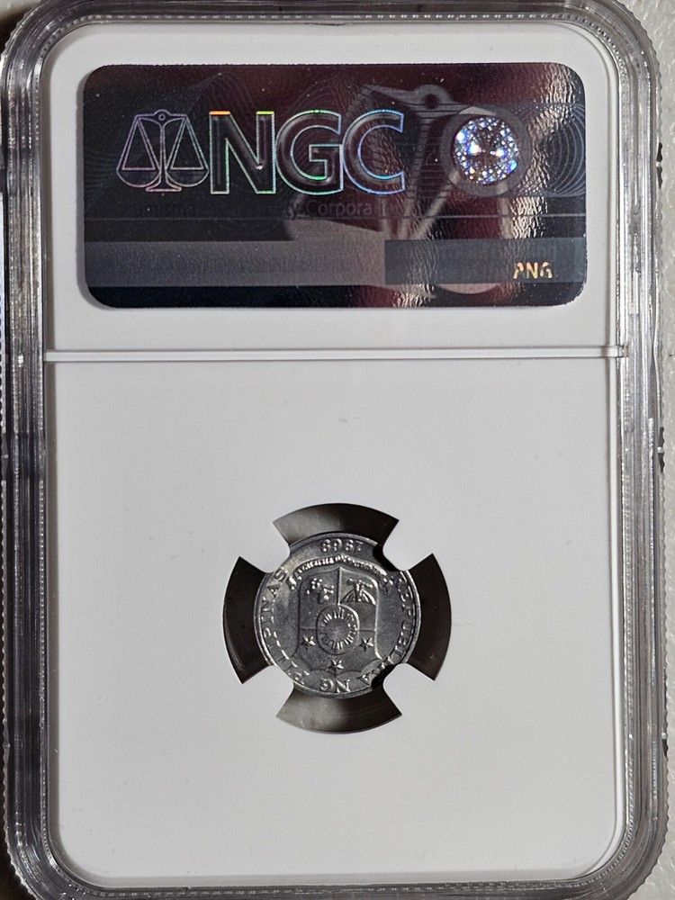 Philippines 1 Sentimo 1969 NGC MS 65