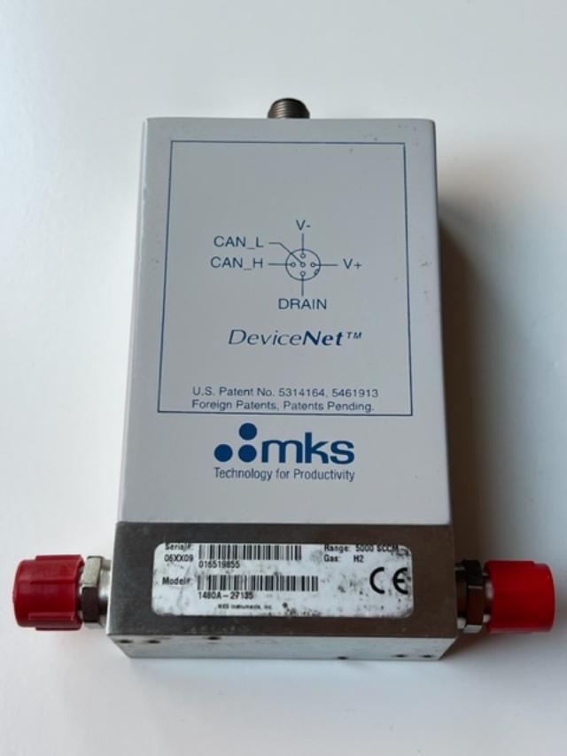 MKS 1480A MASS FLOW CONTROLLER GAS H2 RANGE 5000 SCCM