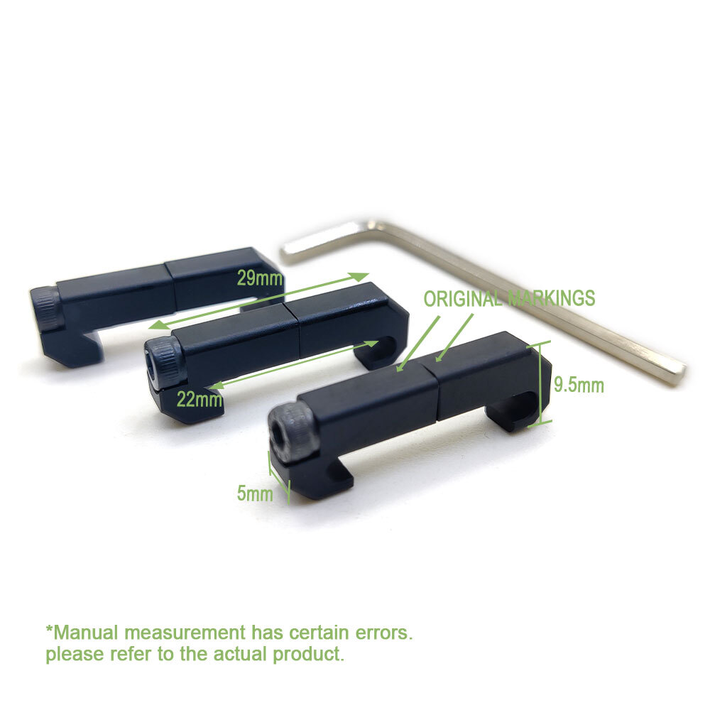 Tactical MLOK Keymod Rail Cover Wire Guide System Switch Wire Manage Slot