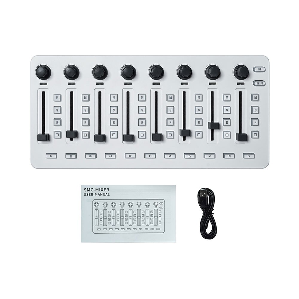 M-VAVE SMC-MIXER MIDI Controller Mixing Console for Wireless Connection Mac/iOS
