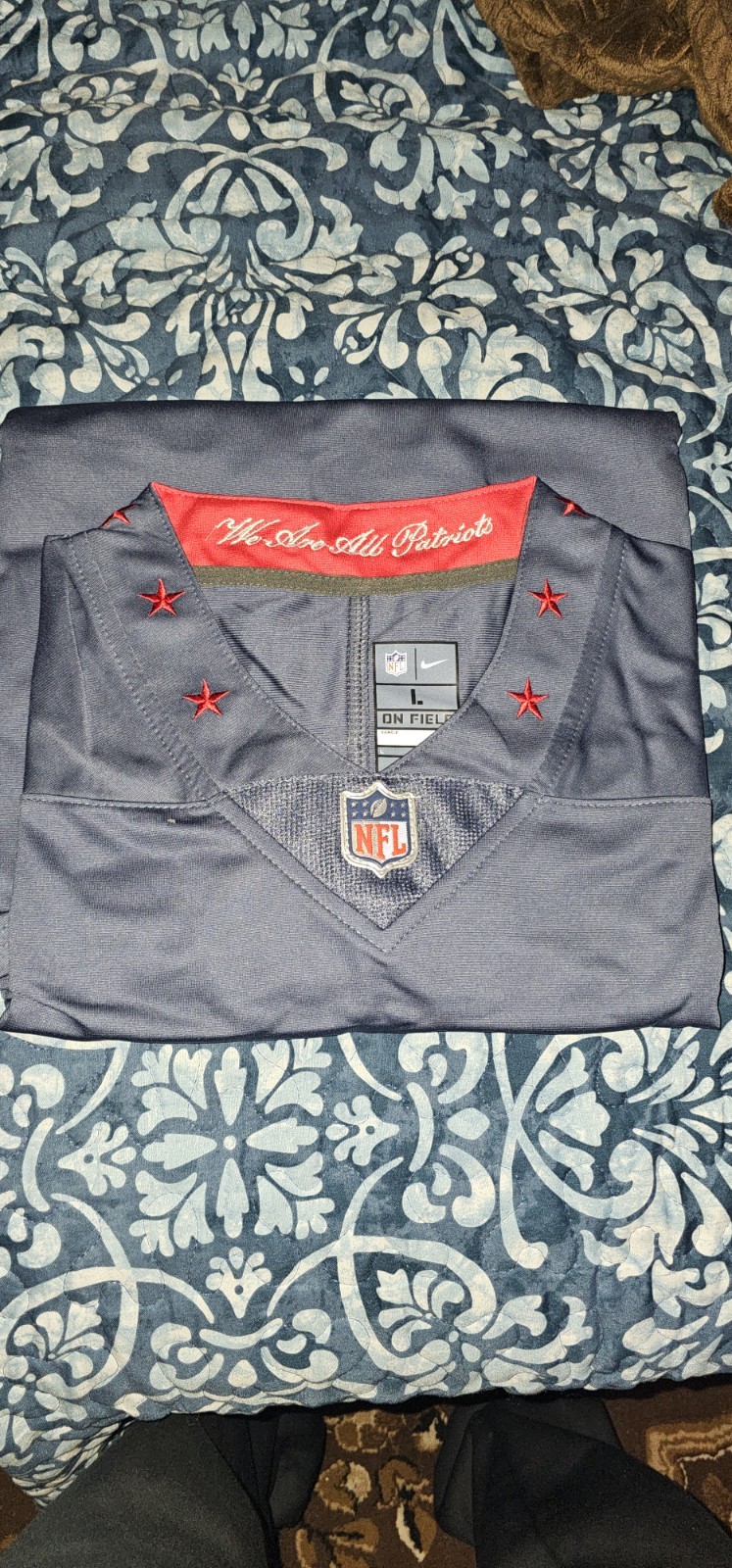 Drake Maye #10 N.E Patriots Nor easter F.U.S.E. LIMITED Rivalries New 2025 Large