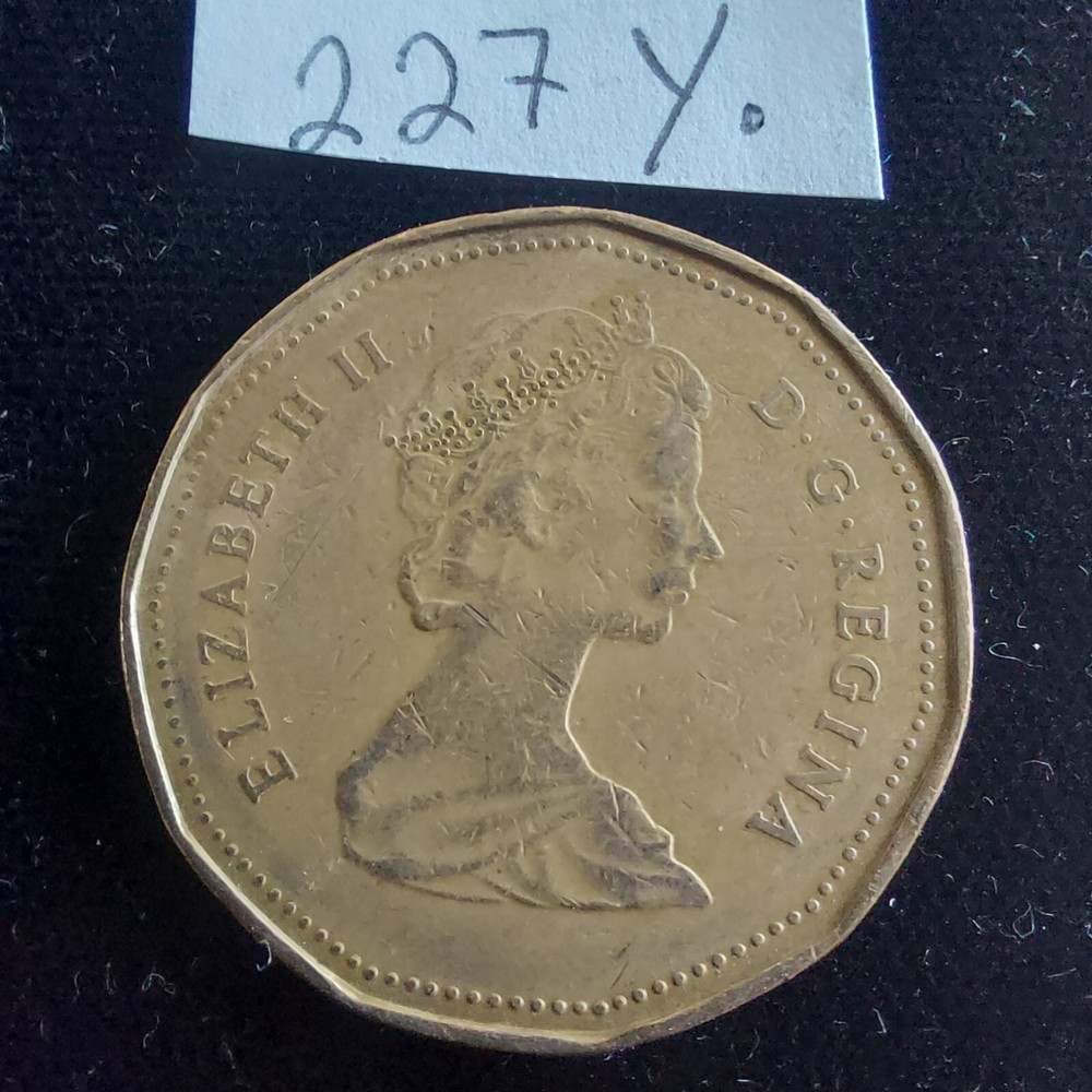 Canada One Dollar 1987.#227y.