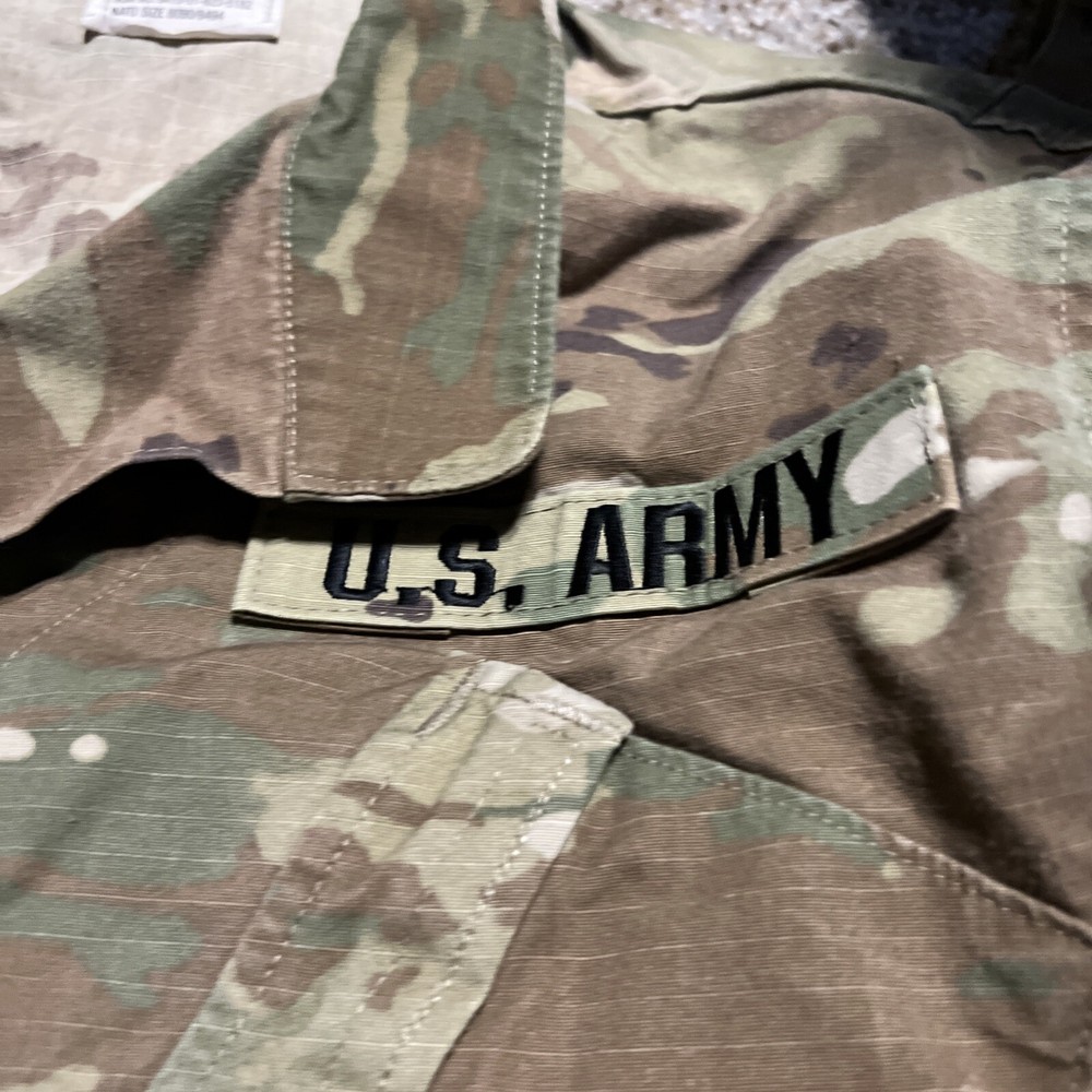 OCP Multicam Camouflage Army Combat Coat Jacket Small Long