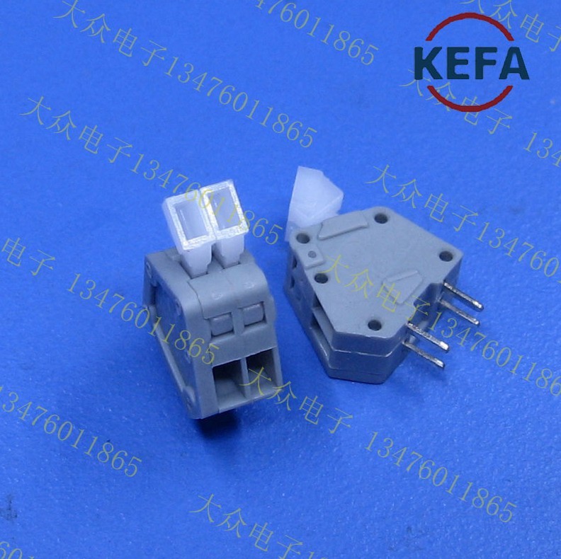 4PCS KF240-2.54 2P spring PCB terminal 2.54MM