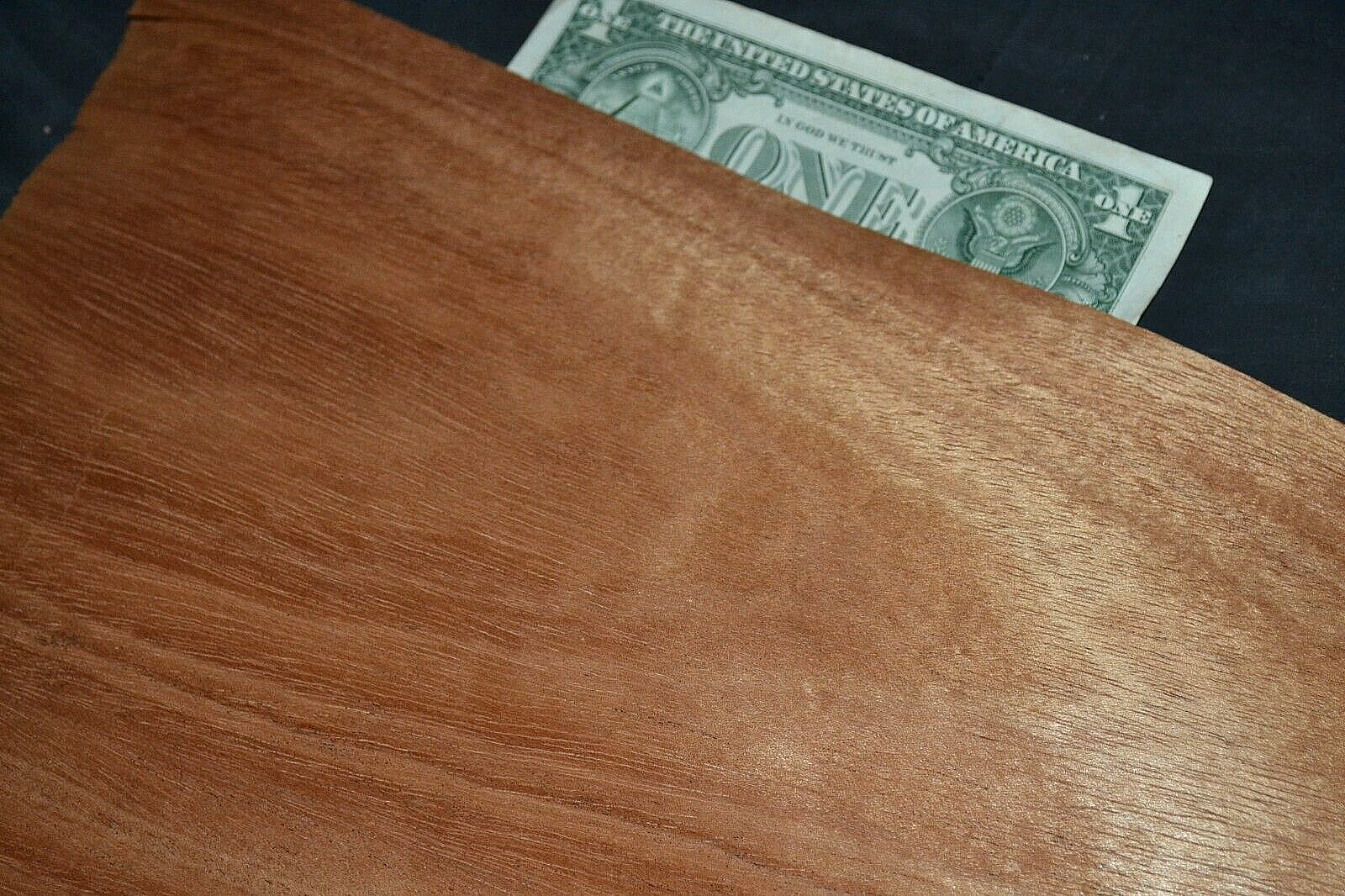 Mahogany Raw Wood Veneer Sheet 9.5 x 18 inches 1/42nd M4673-44
