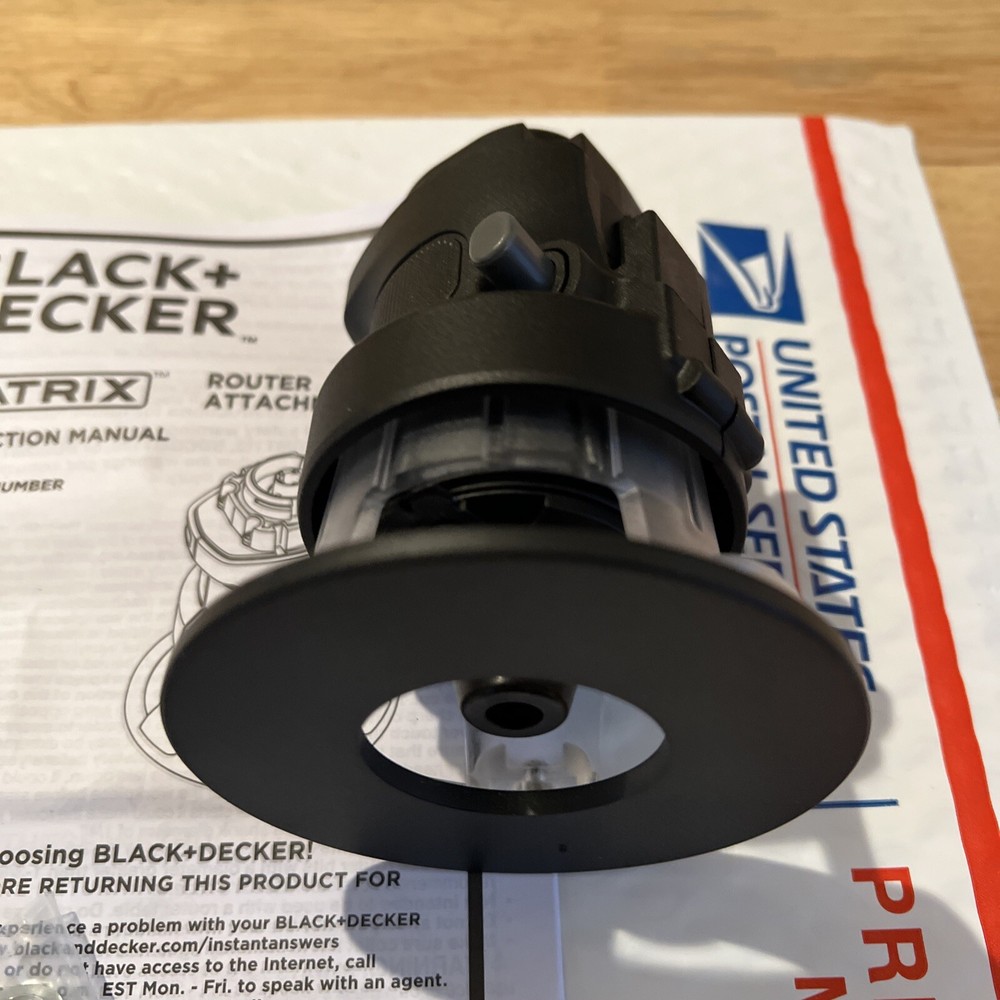 Black and decker matrix tool router attachment 
