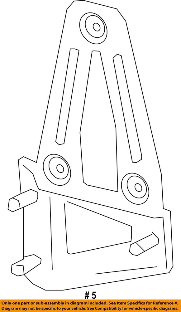 GM OEM 17-19 XT5 Electrical Components-Mount Bracket 84199744