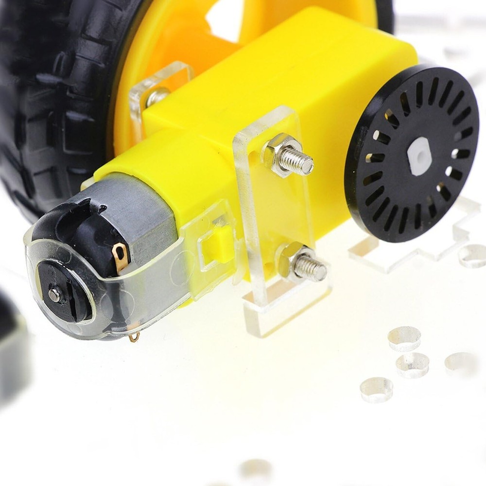 DIY Robot Smart Car Chassis Kit for Arduino - Educational Toy with Speed Encoder