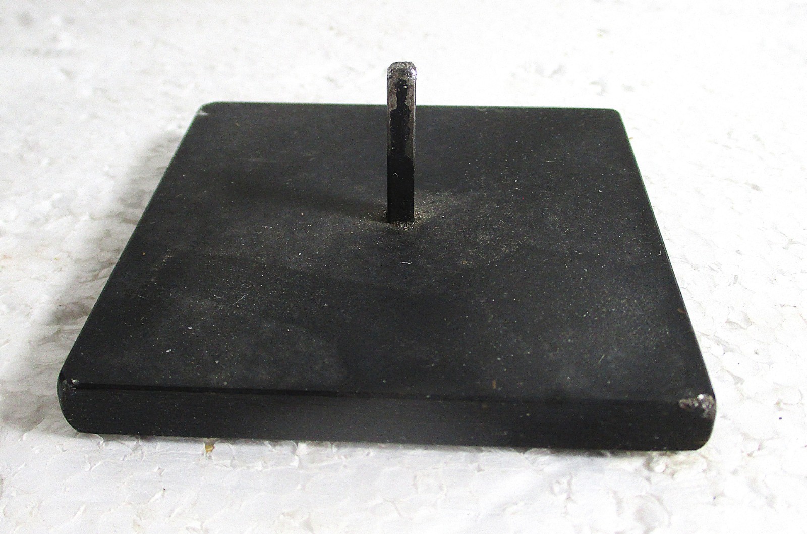 OLD AFRICAN WOOD CARVING, REALISTIC NUDE 10 1/2" FEMALE, MAKONDE?