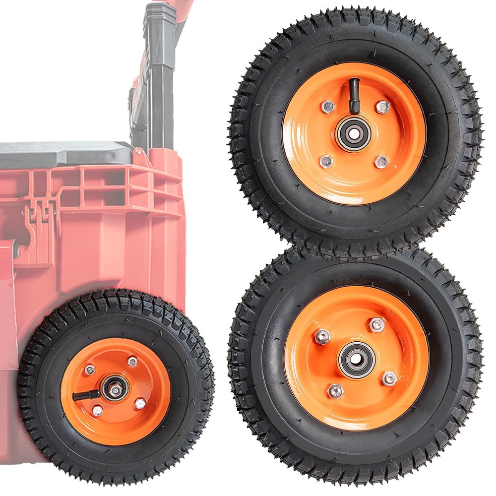 2Pcs Packaout Wheels Compatible with Mil.waukee Rolling Tool Box 48-22-8426, ...