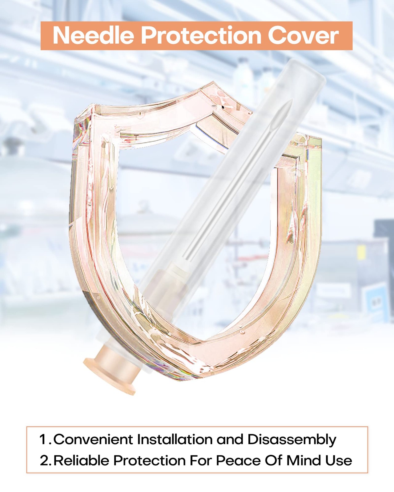 25Ga 1 Inch Disposable Needle 100 Pack Dispensing Lab Individually 25G