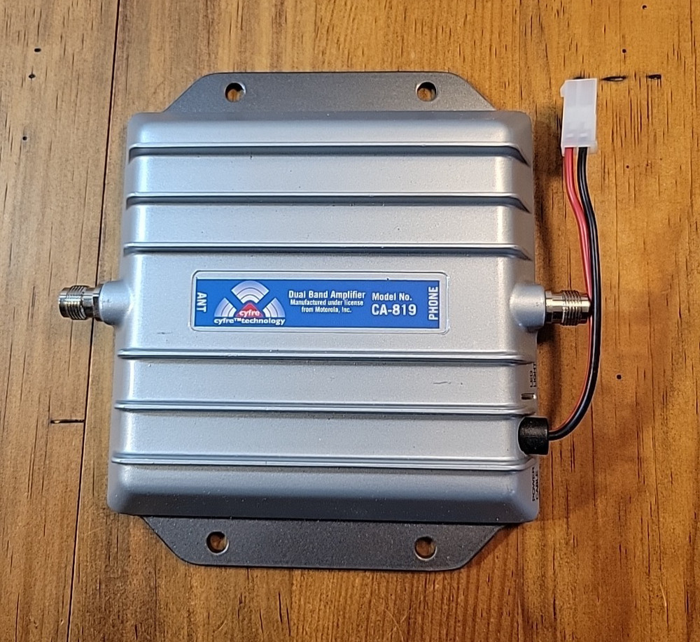 Cyfre Dual Band CA-819 Cell Amplifier External Antenna - Untested