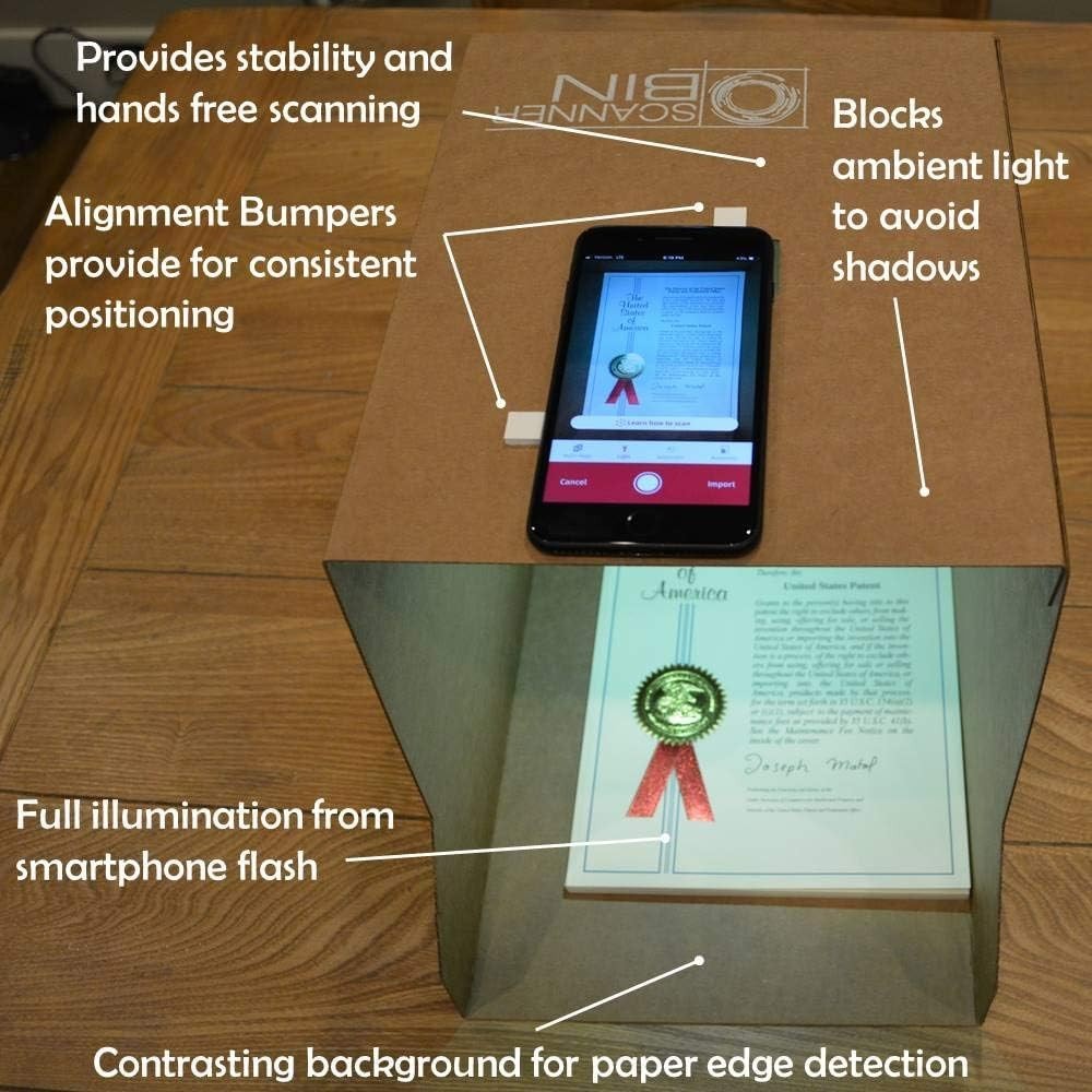 High-Performance Wireless Scanner - Simplified Scanning for All Users, 9" x 13"