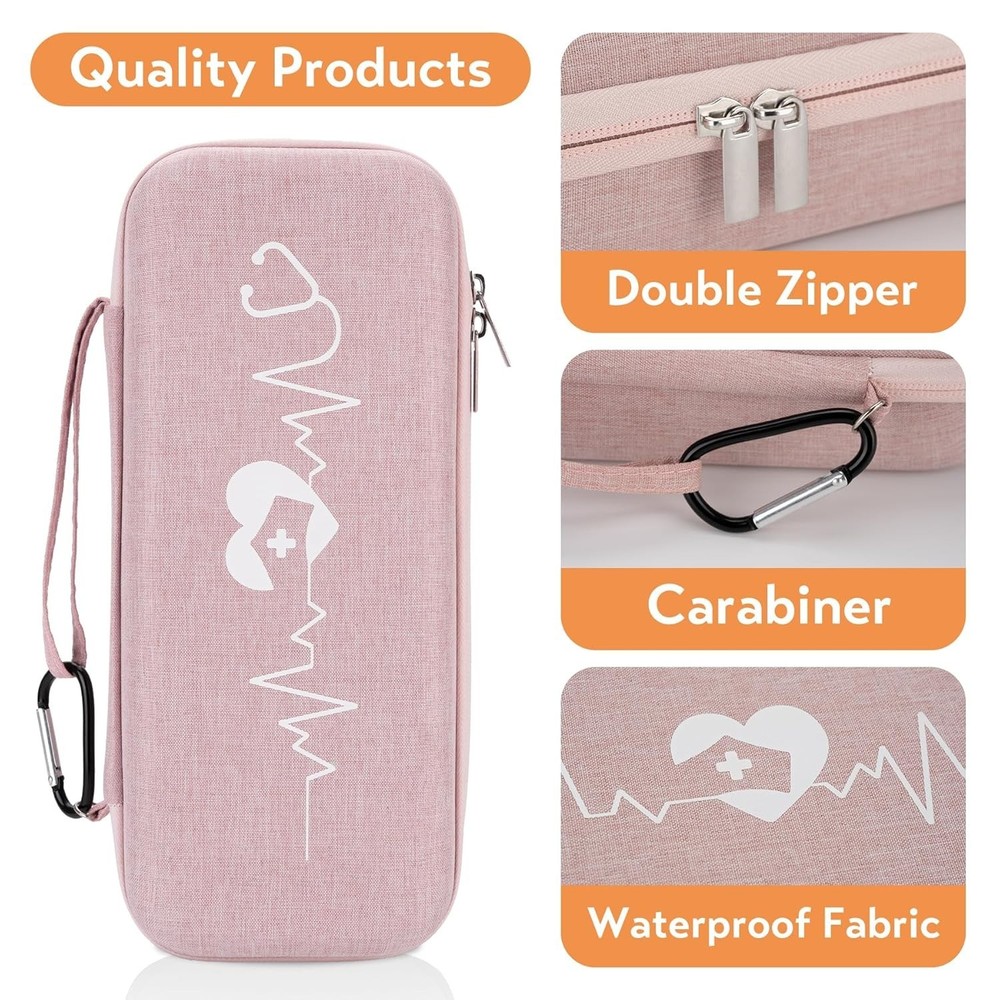17 pcs Stethoscope Case Kit, Nursing School Essentials Include Stethoscope Case
